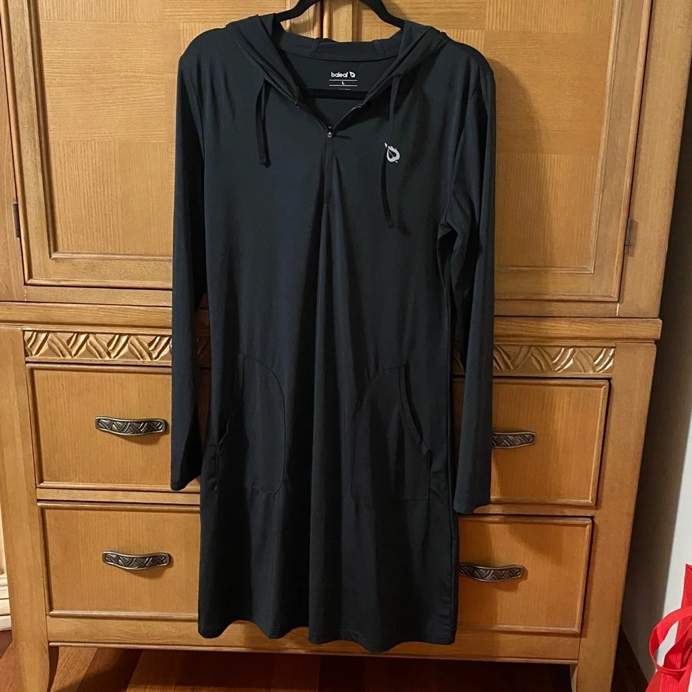 Women's Black Swim Cover-Up - Picture 5 of 6